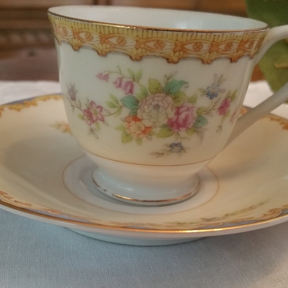 Vintage Kitchen Vintage Spoto Japanese Demi Tea Cup And Saucer